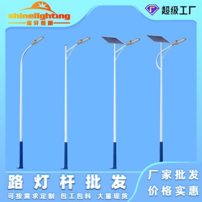 路灯杆厂家led市电路灯杆5米6米8米乡村中式太阳能灯杆图2
