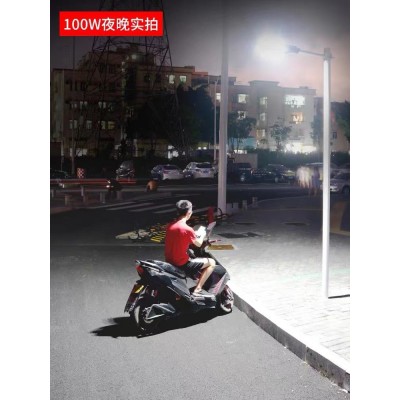 跨境工厂 led路灯一体化太阳能路灯人体感应户外新农村庭院灯路灯图2