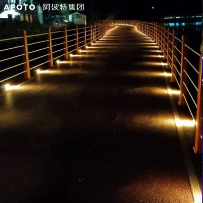 网红led户外太阳能步道灯公园栈道灯地埋灯512外控七彩感应侧发光道钉灯图3