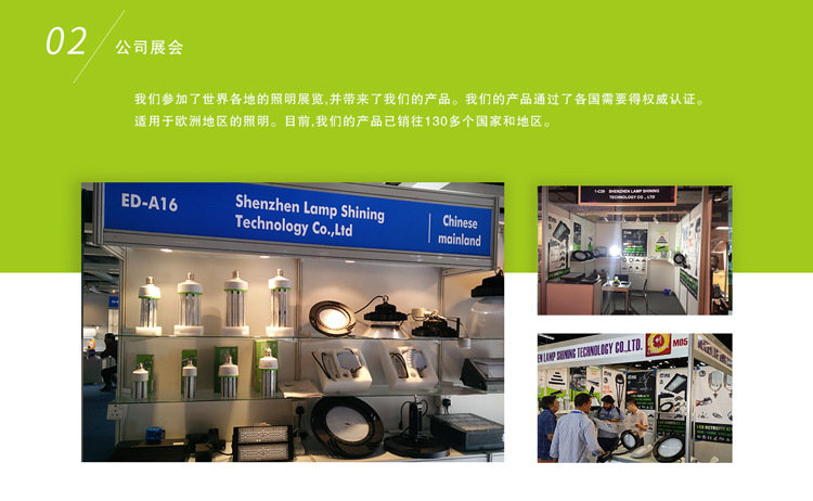 LED投光灯 户外泛光灯10W-400W外墙庭院LED照明灯具 外贸商业灯