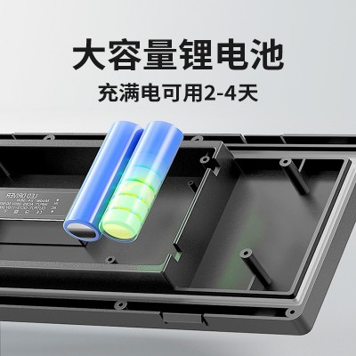 户外壁灯太阳能灯防水庭院灯别墅免布线方形人体感应室外阳 台墙灯图3