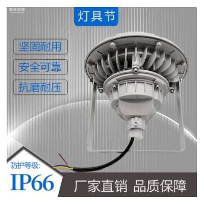 华荣BAD84加油站泛光灯 LED防爆灯 化工厂节能投光灯图3