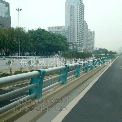 89钢管桥梁灯出货快质量保证 防眩光双面发光LED道路护栏路灯图3