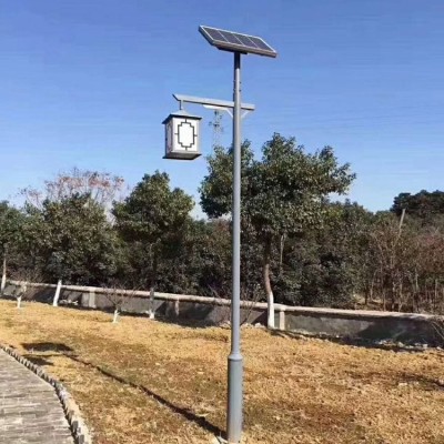 太阳能庭院灯 6米小区花园景观灯 LED超亮户外照明图3