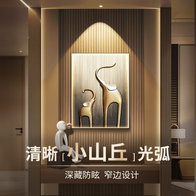 小山丘筒灯嵌入式深杯防眩洗墙灯客厅家用天花灯窄边led射灯批发图2