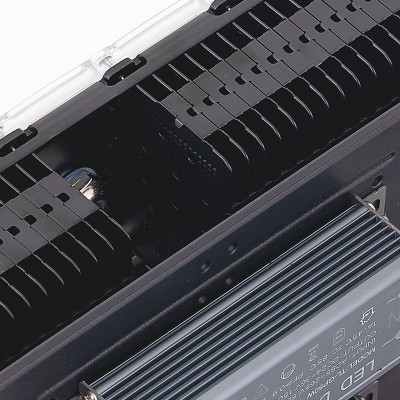 led投光灯泛光灯户外100W黑色防水模组隧道灯球场投射灯隧道灯图3