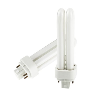 三基色2针4针插拔管灯 PLC 2U 26W插管单u台灯图2