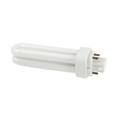 三基色2针4针插拔管灯 PLC 2U 26W插管单u台灯图3