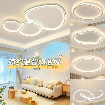 客厅灯新款北欧led灯简约现代大气极简创意卧室中山灯具吸顶灯图2