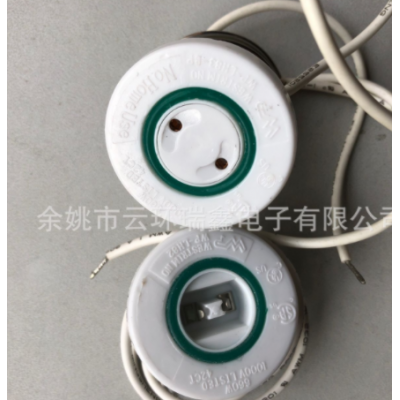 厂家直供各款T8 灯头美规防水 防潮船用灯座图2