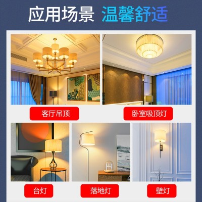 佛山照明LED灯泡E27节能无频闪照明高亮球泡厂房大功率照明球泡灯图5