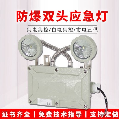 36V集中控制防爆应急双头灯紧急疏散指示照明东君低压LED220V/24V图1