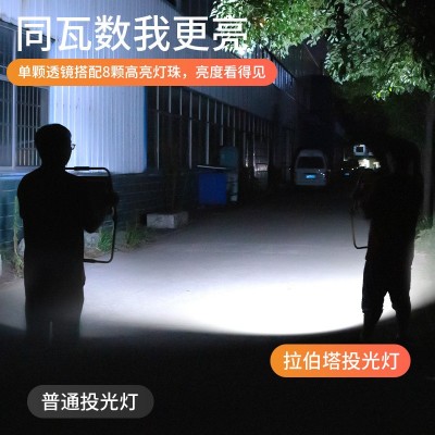 应急照明灯led户外停电备用便携手提工地超亮露营充电工作投光灯图2