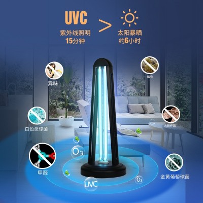 现货批发紫外线消毒灯家用杀菌灯臭氧净味除螨虫医疗学校灭菌灯图2