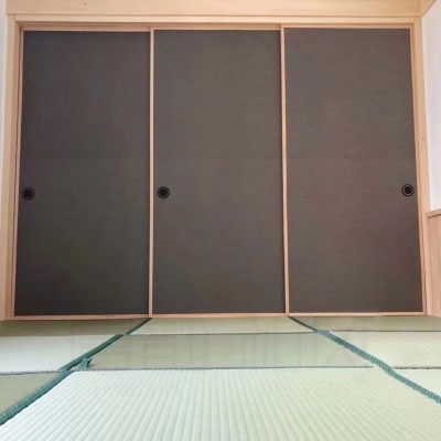 日式推拉门实木门窗实木折叠门阳台书房吊轨门家用榻榻米隔断移门图4