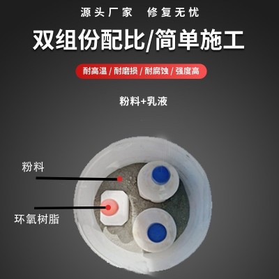 环氧修补砂浆ECM环氧树脂胶泥建筑表面缺陷修补料耐酸碱环氧砂浆图3