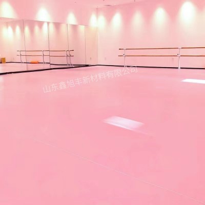厂家直发健身房学校塑胶地板 3.5mm5mm加厚多规格PVC舞蹈专用地胶图3