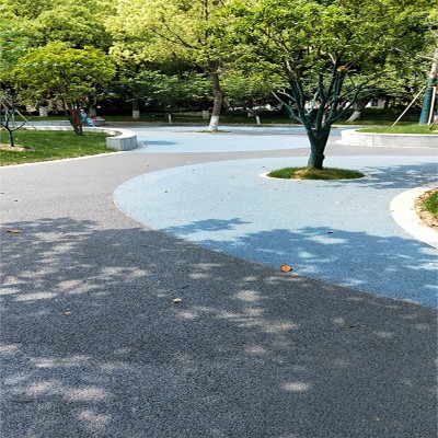 透水混凝土 彩色混凝土增强剂胶结剂 透水混泥土材料厂家图3