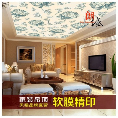 透光材料软膜天花 朗域高清uv软膜喷绘无边框卡布广告灯箱专用图5