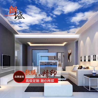 透光材料软膜天花 朗域高清uv软膜喷绘无边框卡布广告灯箱专用图4