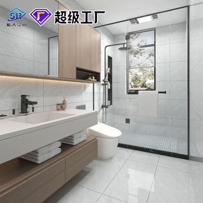 厨房卫生间瓷砖 墙砖400x800中板大理石内墙砖厕所防滑瓷片地砖