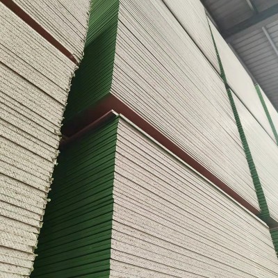 防潮纸面石膏板 隔墙吊顶天花板装饰材料 建筑厂房耐水防潮石膏板图3