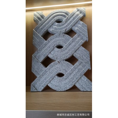 石材花岗岩大理石芝麻白芝麻灰流水槽水漏雕刻盲道盲点异形加工图5