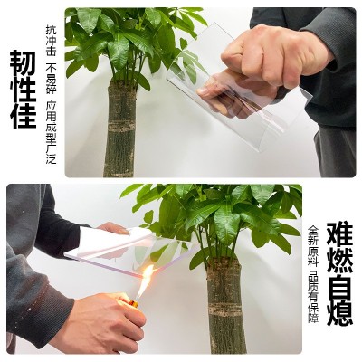 厂家供应 pc耐力板3mm4mm5mm透明实心pc板户外顶棚遮阳采 光阳光板图5