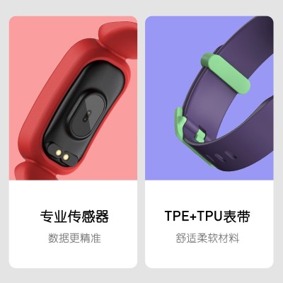 新款runmifit S90智能手环适用于计步多功能提醒运动手环儿童穿戴图2