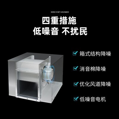 南洋有为柜式离心风机箱式排烟风机饭店厨房商用静音空调风柜强力图4