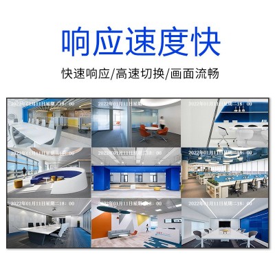 32/43/50/55/65/75/85/100寸4K液晶监控显示器可拼接广告屏监 视器图5