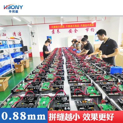 窄边55寸0.88mm拼接屏 lcd监视器 指挥中心电视墙 液晶拼接屏厂家图5