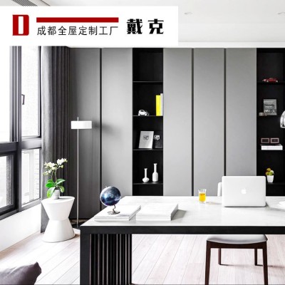成都戴克家具有限公司全屋定制家具卧室衣柜肤感定制衣柜一门到顶图3