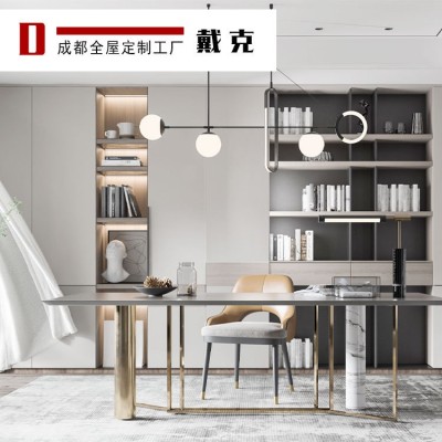 成都戴克家具有限公司全屋定制家具卧室衣柜肤感定制衣柜一门到顶图2