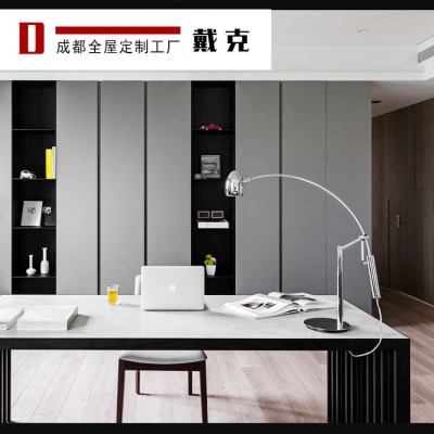 成都戴克家具有限公司全屋定制家具卧室衣柜肤感定制衣柜一门到顶图4