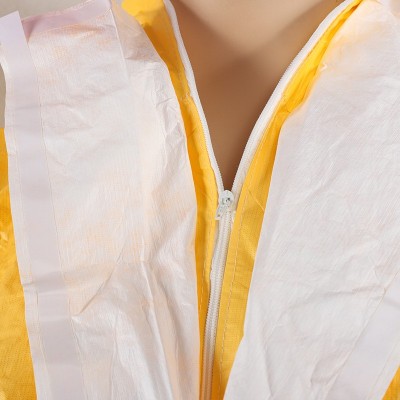 杜邦C级Tychem2000化学防护服耐酸碱连体服防液体病毒生化服 喷漆图5