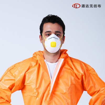 一次性防护服 SF实验服防渗透防护服厂家直供图3