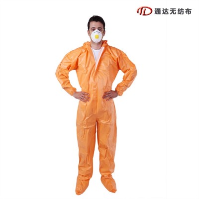 一次性防护服 SF实验服防渗透防护服厂家直供图5