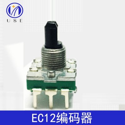 供应示波段器编码器 16mm增量式旋转 防水编码器 按压开关编码器图2