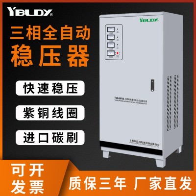 依巴凌三相380V稳压器TNS-50KVAKW/激光空压机医院工程稳压器图5