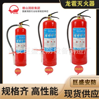 龙雹牌MFZ8kg灭火器楼山消防灭火器6kgMFZ/ABC5手提式干粉4KG批发  1只起售图3