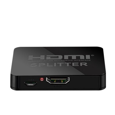 hdmi分配器1进2出一拖二高清4k音视频电脑2口同屏 HDMI一分二图4