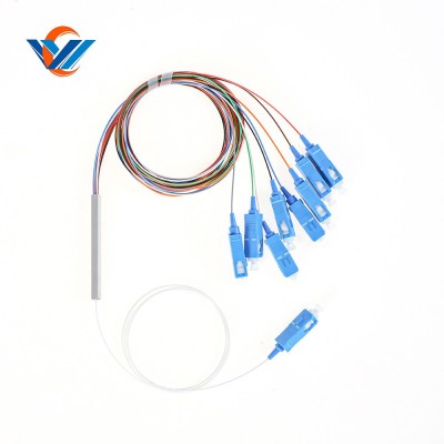 厂家支持批发各种1*8SC/UPC-0.9mm微型分路器图3