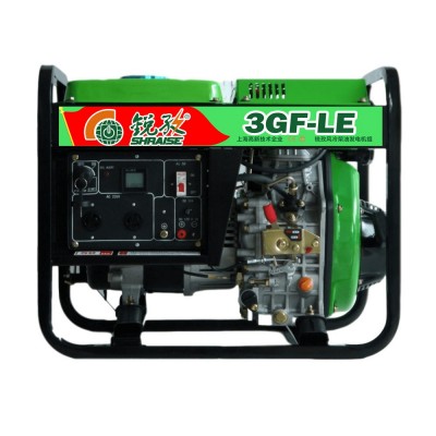 上海锐孜 3GF-LE 3KW 单相 220V 手电一体 柴油发电机组图5