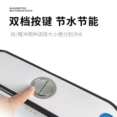 一键式蹲便器水箱厕所双按键静音加厚冲水箱工程水箱蹲厕马桶水箱图4