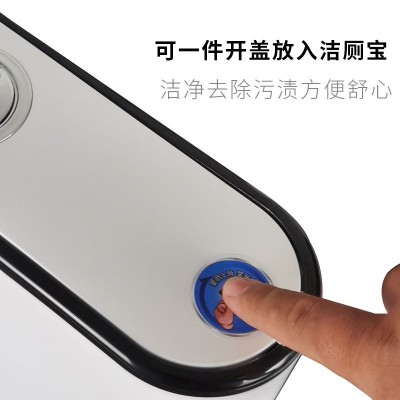 一键式蹲便器水箱厕所双按键静音加厚冲水箱工程水箱蹲厕马桶水箱图2