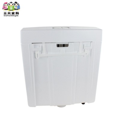 马桶水箱家用蹲便器冲水箱卫生间水箱厕所双按键工程挂墙式高水箱图3