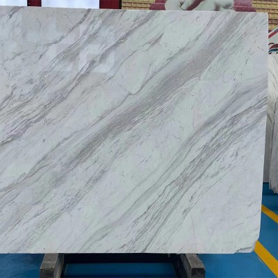 云浮工厂直销爵士白天然大理石楼梯地板洗手台窗台门槛工程专做图4