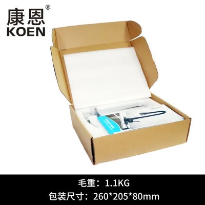 跨境面盆龙头宽嘴瀑布冷热混水单把单孔浴室卫生间全铜电镀水龙头图3