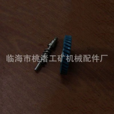 荐 蜗杆高精密低噪音蜗杆 铜材质三圆铜涡轮 减速机配件加工图3